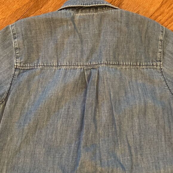 Maison Jules size 8 denim dress with pockets on the chest and on the side - Picture 9 of 9